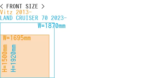#Vitz 2013- + LAND CRUISER 70 2023-
